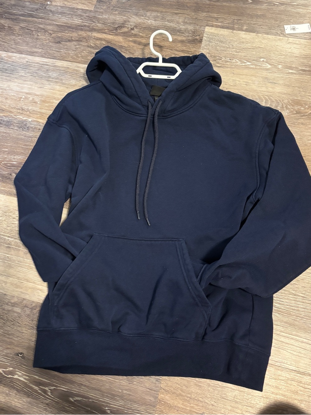 H&M Navy Blue Pullover Hoodie